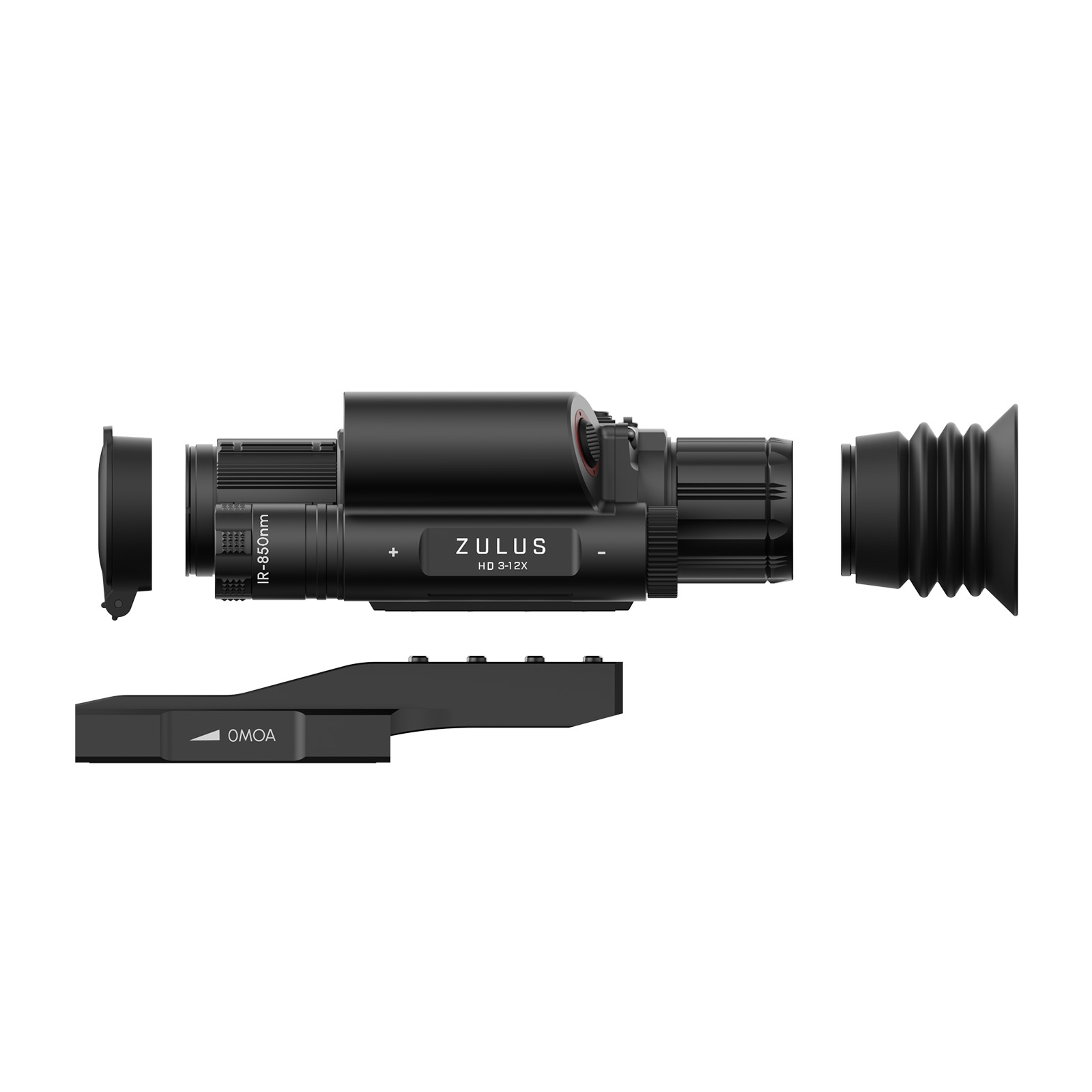 ZHD312 - ZULUS HD 3-12X Digital Night Vision Scope - Image 4