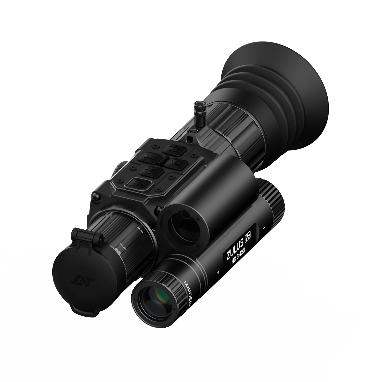 ZHD312R V2 - ZULUS HD 3-12X V2 Digital Night Vision Scope with Laser Rangefinder and Ballistic Calculator - Image 2