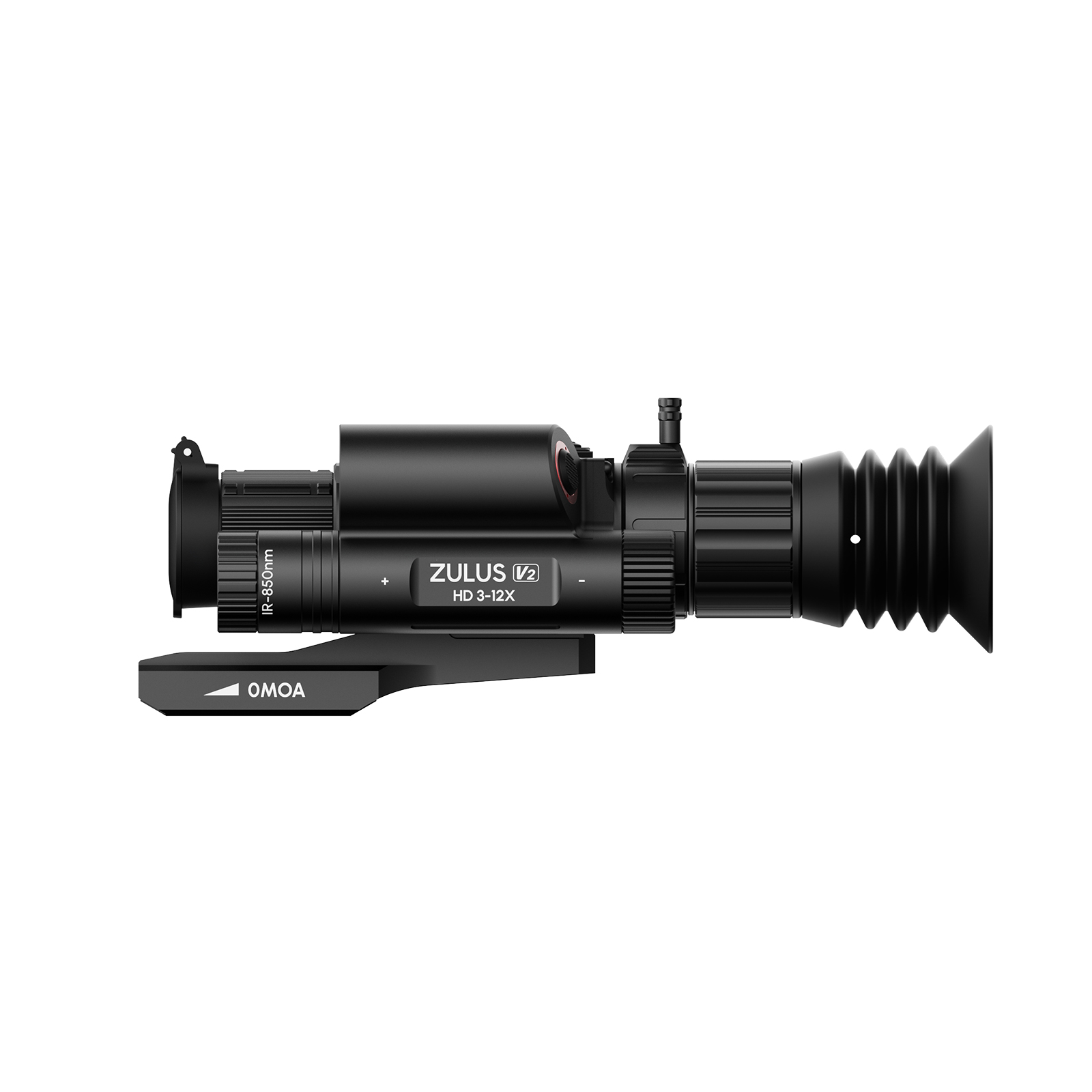 ZHD312R V2 - ZULUS HD 3-12X V2 Digital Night Vision Scope with Laser Rangefinder and Ballistic Calculator - Image 4