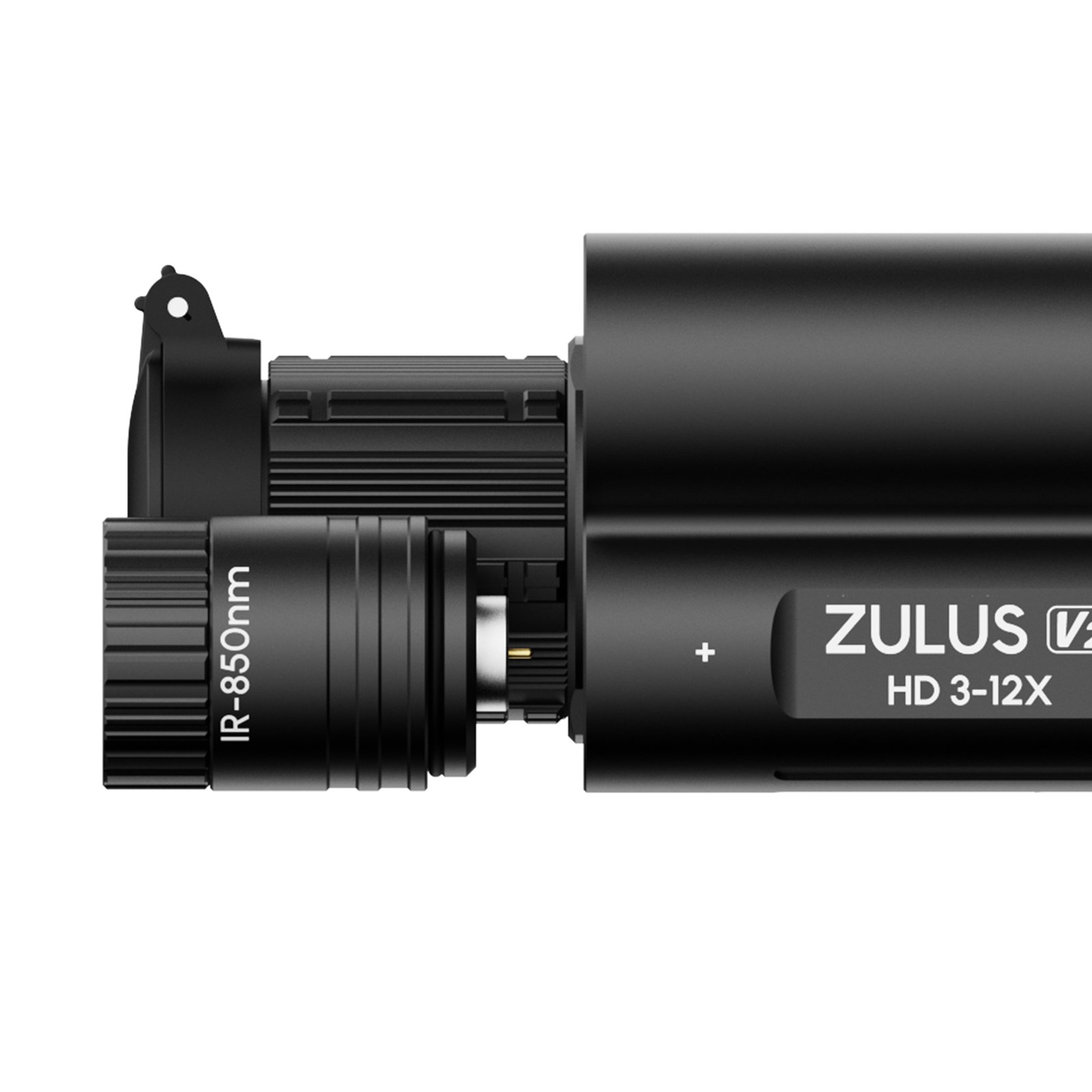 ZHD312R V2 - ZULUS HD 3-12X V2 Digital Night Vision Scope with Laser Rangefinder and Ballistic Calculator - Image 5