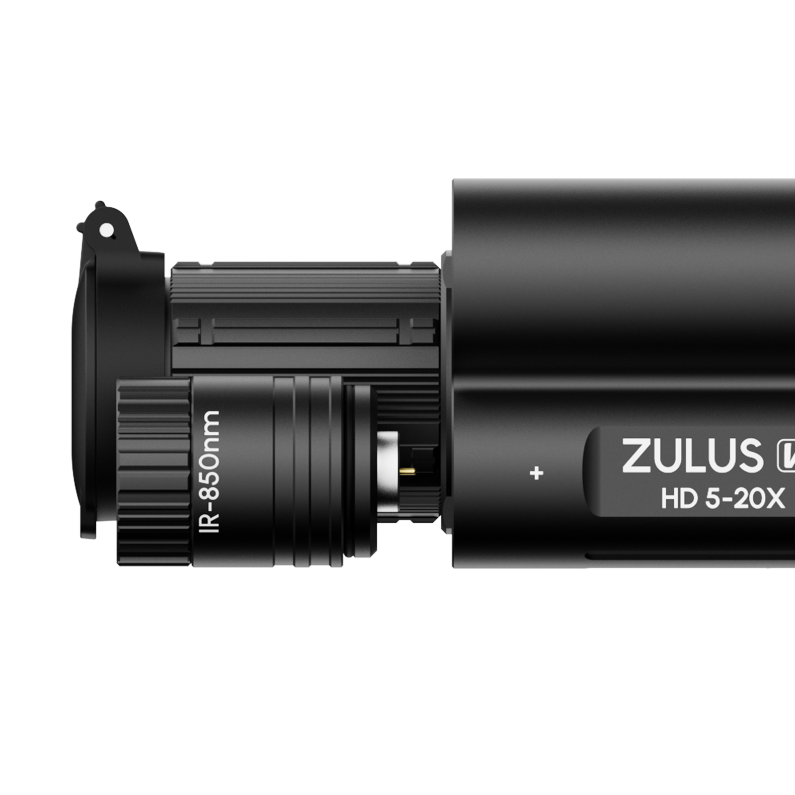 ZHD520R V2 - ZULUS HD 5-20X Digital Night Vision Scope with Laser Rangefinder and Ballistic Calculator - Image 3