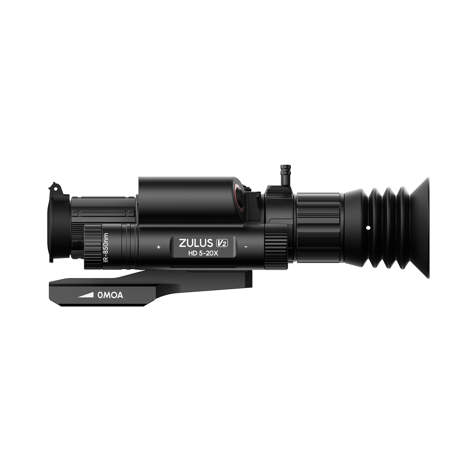 ZHD520R V2 - ZULUS HD 5-20X Digital Night Vision Scope with Laser Rangefinder and Ballistic Calculator - Image 6