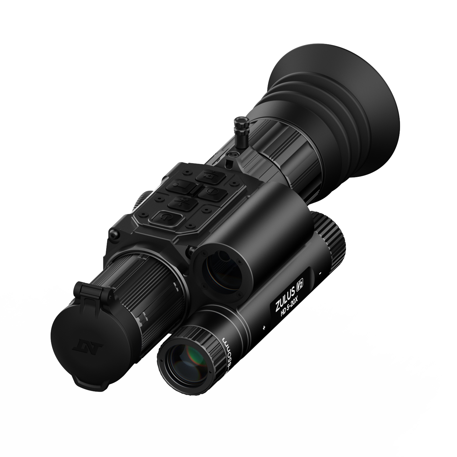 ZHD520R V2 - ZULUS HD 5-20X Digital Night Vision Scope with Laser Rangefinder and Ballistic Calculator - Image 8