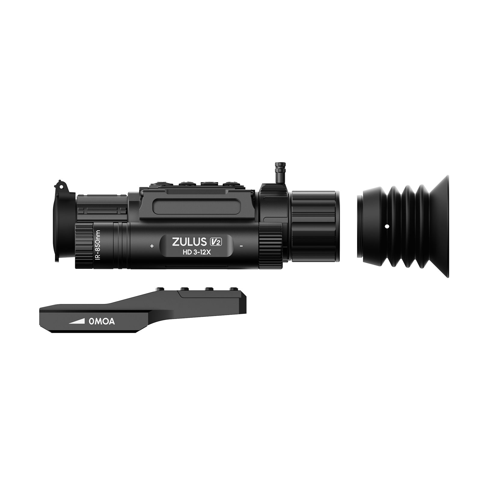 ZHD312 V2 - ZULUS HD 3-12X V2 Digital Night Vision Scope - Image 7