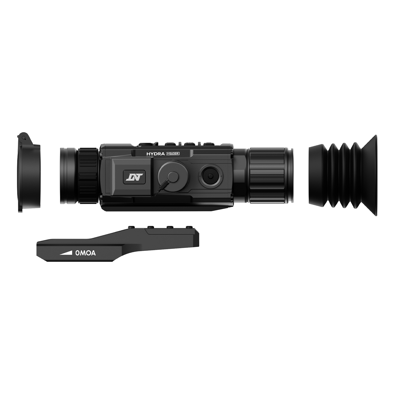 HS635R - HYDRA-LRF 640x512 35mm Multi-Function Thermal Scope with Laser Rangefinder and Ballistic Calculator - Standalone Scope, Clip-On, Handheld Monocular - Image 6